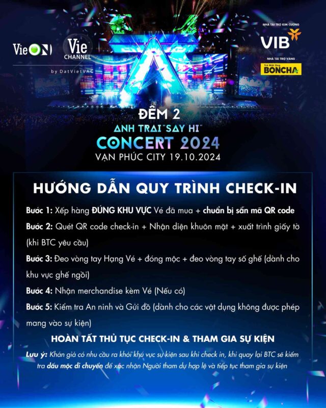 Anh Trai Say Hi Dem 2 Van Phuc City Checkin quy trình